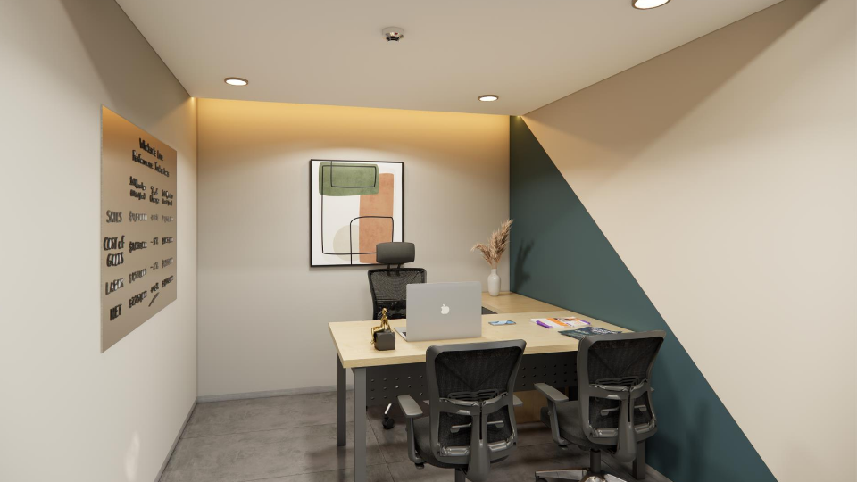 Tech Zone private office cabin